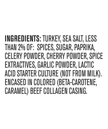 Vermont Smoke & Cure Jerky Sticks - Antibiotic-Free Turkey, Gluten-Free, Keto Snack, High Protein, Low Sugar - 24 Pack - Buy Online on GoSupps.com