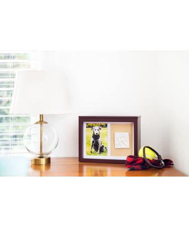 Pearhead Pet DIY Pawprints Memorial Box Kit - Espresso | Perfect for Dogs & Cats - Buy Online on GoSupps.com