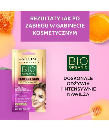 Eveline Cosmetics Perfect Skin Rich Regeneration Mask with Manguka Honey 8 ml - Buy Online on GoSupps.com