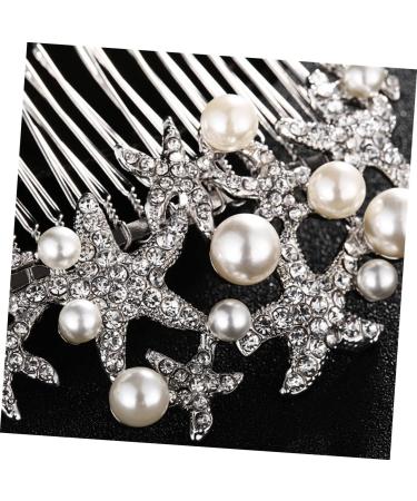 HONMEET Wedding Hair Comb Hair Pearls Hair Teasing Comb Hair Combs for Women Comb for Bridal Wedding Headpiece for Bride Hair Comb for Bride Halloween Hair Comb Rhinestone Hair Comb Tiara - Buy Online on GoSupps.com