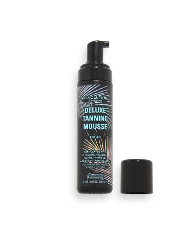 Buy Makeup Revolution Deluxe Tanning Mousse 200ml - Non-Sticky Formula with Hyaluronic Acid - Dark Shade - International Shipping Available - Buy Online on GoSupps.com