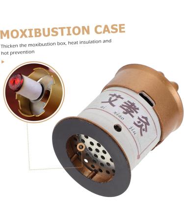 Beavorty Moxibusion Box - Portable Plastic Holder & Practical Moxa Tool Set (2pcs) for Effective Moxibustion Therapy - Buy Online on GoSupps.com