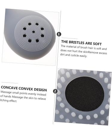 Healvian Silicone Bath Brush Scalp Massager for Body Exfoliation and Massage - Buy Online on GoSupps.com