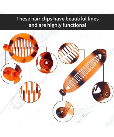 Sibba 9-Piece French Banana Clips and Fishtail Hair Comb Set - Multicolor Hair Styling Accessories for Women and Girls - Buy Online on GoSupps.com