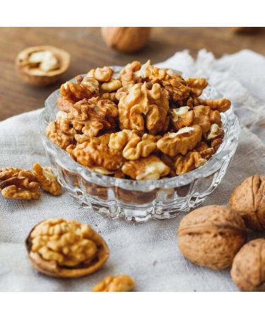 Organic Chilean Walnut Kernels - 500g Pack | Akhrot Giri | Without Shell | Premium Quality - Buy Online on GoSupps.com