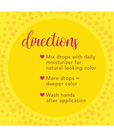 Jergens Natural Glow Instant Sun Drops Sunless Tanning for Face and Body Instant Sun Bronzing Drops 1 Fl Oz - Buy Online on GoSupps.com