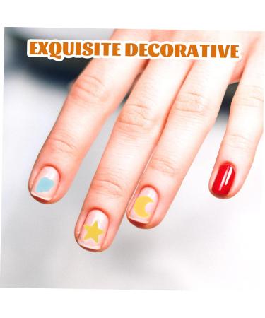 minkissy 2pcs 1 Nail Art Polymer Clay DIY Nail Art Decor Nail Sequins Clay DIY Patch Polymer Clay Patch Nail Decorations for Nail Beads Charms Candy Decor Star Cosmetic Fruit - Buy Online on GoSupps.com