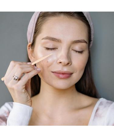 Nolitoy 100 Wood-Wax Applicator Sticks - Hair Removal & Smooth Skin | Eyebrow Lip & Nose Waxing Supplies - International Shipping Available - Buy Online on GoSupps.com