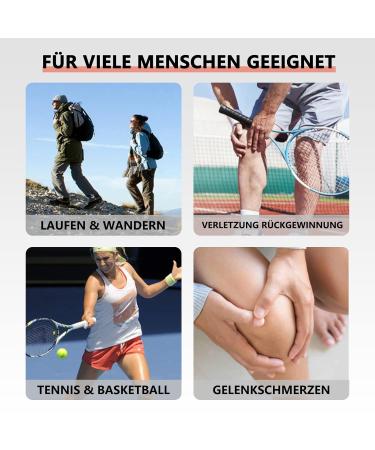 Kniebandage f r Frauen & M nner - 2 St ck kniest tzen mit verstellbaren Riemen & Anti-Rutsch-Silikon f r Sport Laufen Arthritis Gelenkschmerzen Bandverletzungen Meniskusriss Tendinitis (Rosa XL) - Buy Online on GoSupps.com