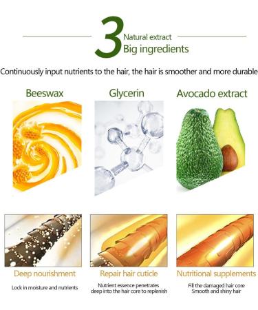 Hair Wax Stick Slick Back Hair Stick for Hair Non-Greasy Styling Hair Stick Wax 2.7 Oz Hair Fragmentation Control Slick Stick Hair Pomade Stick for Fly Away & Edge Frizz Hair Mumiao - Buy Online on GoSupps.com