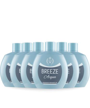 Breeze BREEZE | Squeeze Water Deodorant 6x100 ml