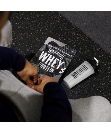 Warrior Whey Protein Powder 1kg - Up to 36g Protein, Low Sugar & Carbs, GMP Certified - Double Chocolate Flavor - Buy Online on GoSupps.com