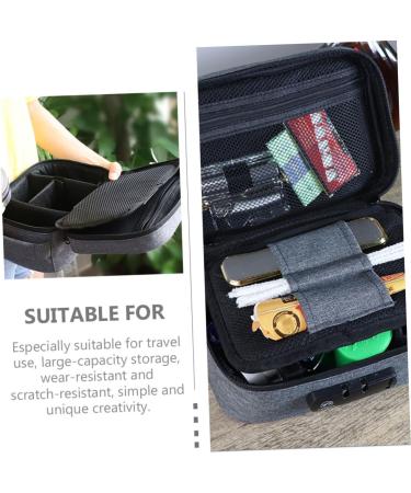 Shop Gatuida Large Capacity Makeup & Diaper Organizer Bag - Odor Destroyer Tool Box with Activated Carbon - Buy Online on GoSupps.com