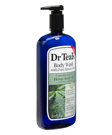 Dr Teal's Body Wash Combo Pack - Hemp Seed Oil & Calm & Serenity - 48 fl oz (Total) - Buy Online on GoSupps.com