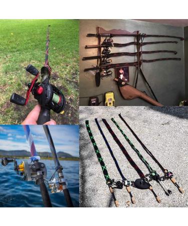 Koogel Fishing Pole Sleeves - 6 Set Rod Cover & Sock for Spinning, Fly, and Casting Rods - Buy Online on GoSupps.com