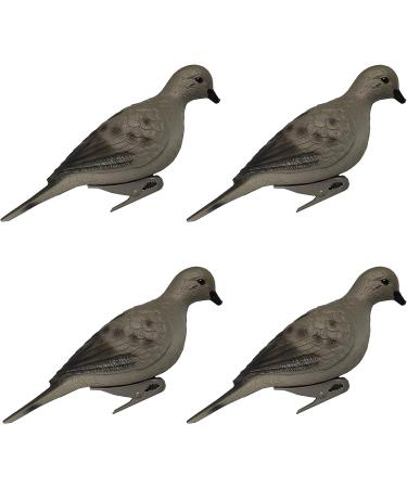 HQ Outfitters Dove Decoy 4 Pack - Realistic Hunting Decoys - Buy Online on GoSupps.com
