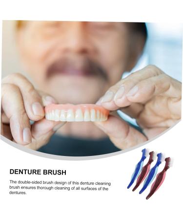 GARVALON 4-Piece Travel Toothbrush Set for Prostheses & Retainers - Ultimate Cleaning Tools - Buy Online on GoSupps.com