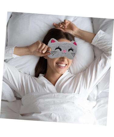 Buy 4 Pcs Breathable Sleep Masks | Portable Eye Covers & Lovely Eye Patches for Naps | Soft Plush Blindfolds - Assorted Colors - Buy Online on GoSupps.com