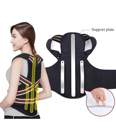 Posture Corrector For Kids Aldult Women Men Dual Adjustable Breathable Back Brace Straightener For Winter Warm Clavicle Support Spine Lumbar Neck Shoulder Corrector (Size : 2XL) - Buy Online on GoSupps.com