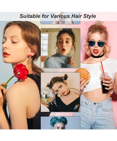 Jesslab Spiral Hair Ties - 10 pcs Traceless Telephone Cable Hair Accessories for Girls & Women - No-Damage Ponytail Holders Color Sorted (#4) - Buy Online on GoSupps.com