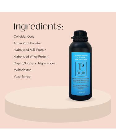 Organic Bath Powder for Sensitive Dermatitis-Prone Skin, Eczema Treatment - Adults & Kids Friendly - Buy Online on GoSupps.com