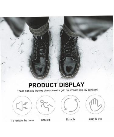 FOMIYES Anti-Slip Shoe Pads - 3 Pairs Clear Skid-Proof Stickers for Enhanced Grip and Comfort - Buy Online on GoSupps.com