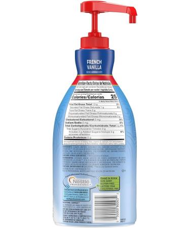 Coffee mate French Vanilla Liquid Concentrate 1.5 Liter Pump Bottle with World Food Shop Scoop - Buy Online on GoSupps.com