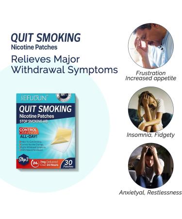 Nicotine Patches 7 mg Step 3 - Stop Smoking Aid 30 Count - Buy Online on GoSupps.com