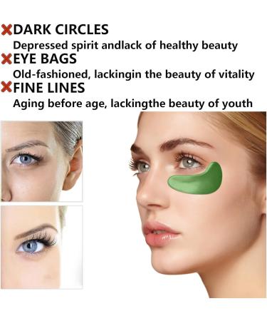 Under Eye Masks - Collagen Under Eye Patches Seaweed Tightening Eye Mask Anti-Wrinkle Hydrating Eye Patches Green Seaweed Crystal Eye Mask Under Eye Patches for Puffy Eyes - Buy Online on GoSupps.com