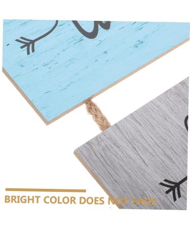 Abaodam Decorative Wooden Pendant Fall Decorations for Home Rustic Wood Wall Decoration Wood Wall Art Office 35X30CM As Shown1 - Buy Online on GoSupps.com