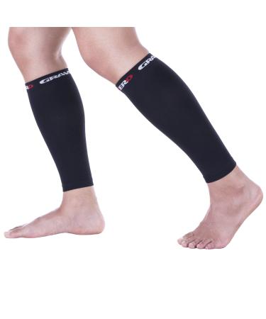 Nonzero Gravity Calf Sleeves | Compression Wraps for Running & Cycling | Relief for Shin Splints & Cramps (Medium) | Save on International Shipping - Buy Online on GoSupps.com