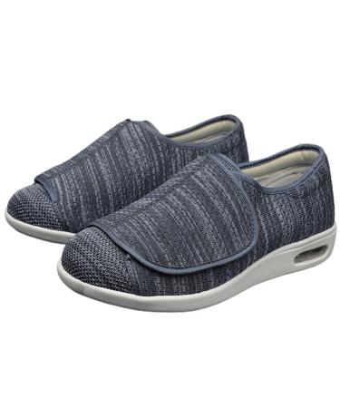 LGZY Women's Diabetic Shoes Extra Wide Width Shoes Women Men Diabetic Shoes Orthopedic Slippers Lightweight Swollen Feet Memory Foam Shoes Dark Gray a 39 EU 39 EU Dark Gray a