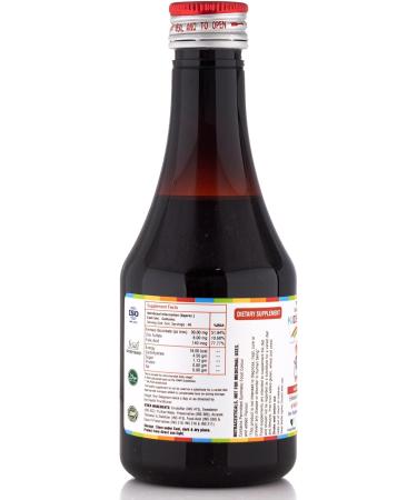 HealthBest Kidbest Iron Syrup with Zinc and Folic Acid - 200 ML - Buy Online on GoSupps.com