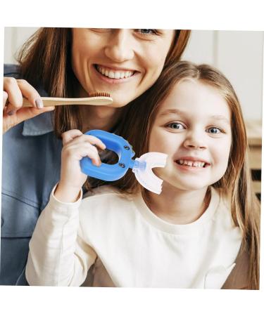 Buy Gatuida 4-Piece U-Shaped Toothbrush Set for Kids - Soft Bristles & Liquid Silicone - Perfect Children's Oral Care Accessories - Buy Online on GoSupps.com