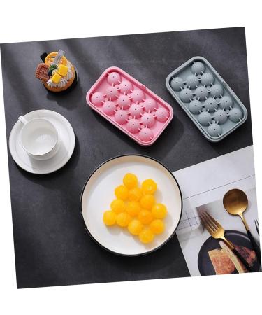 Zerodeko Ice Molds 2pcs Home Making Mold Summer Ice Tray Ball Makers Moulds Molds Bar Cube Fridge DIY Tools Silicone 17x9.9cm Assorted Color - Buy Online on GoSupps.com