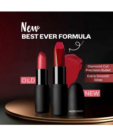 FACESCANADA Weightless Matte Lipstick - Peach Candy 14 - 4gm - Buy Online on GoSupps.com