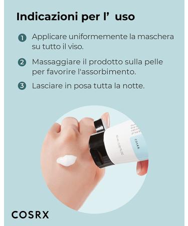 Cosrx Ultimate Nourishing Rice Overnight Spa Mask 2.02 oz - Hydrating Face Mask - Buy Online on GoSupps.com