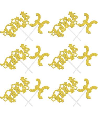 12Pcs Taurus Cupcake Topper Big Taurus Energy/Taurus Season 12 Constellation April/May Birthday Cupcake Decoration Horoscope Astrology Birthday Party Supplies Gold Glitter - Buy Online on GoSupps.com