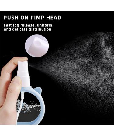 Spray Bottle 55ml Travel Size Cartoon Spray Bottle Fine Mist Leak Proof Makeup Bottle with Lid Perfume Spray Bottle for Moisturizing Water Hair Spray Blue - Buy Online on GoSupps.com