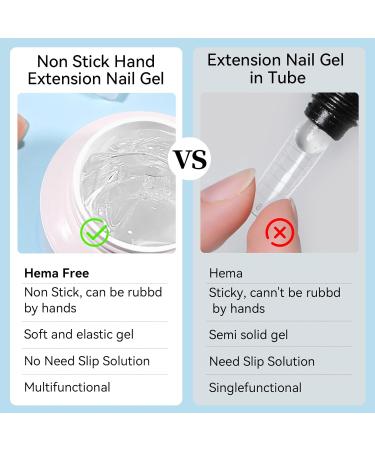  Born Pretty Born Pretty Clear Reconstruction Gel Solid Nail Extension Gel Non Sticky for Hands - Buy Online on GoSupps.com