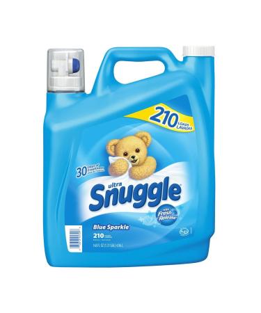 Snuggle Blue Sparkle ZAZ Fabric Softener (168 oz, 210 Loads)