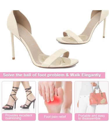 SEAMIX Fuspolster Pads for Women - Silicone Forefoot High Heel Cushions for All-Day Comfort & Pain Relief - Buy Online on GoSupps.com