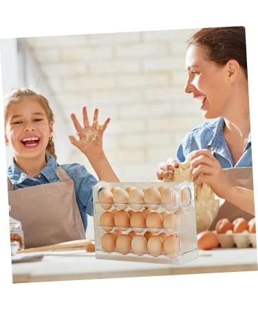 ABOOFAN Egg Storage Box Tray with Lid Drawer Organizer Plastic Egg Tray Egg Storage Holder Dog Storage Rack - Buy Online on GoSupps.com