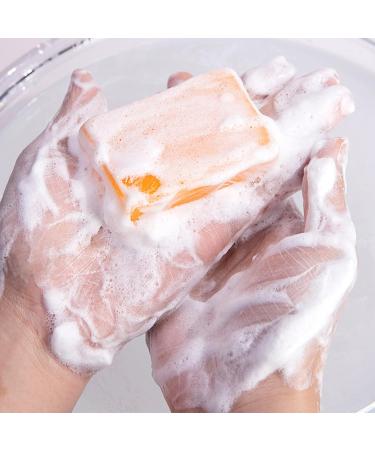 Kojic Acid Soap 3 In 1 Vitamin C & Kojic Acid & Collagen Face & Body Soap Bar Natural Brightening & Acne Control Kojic Soap Turmeric Kojic Acid Soap Moisturizing & Redness & Acne - Buy Online on GoSupps.com