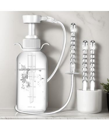  Generisch Shower for Women 300ml Intimate Shower with Refillable Bottle | Gentle Reusable Aid for Intimate Care at Home On the Go Bathroom and Shower - Buy Online on GoSupps.com