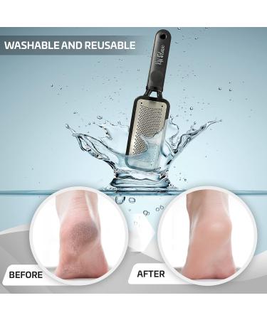  Colossal Pedicure Rasp Foot File + Toenail Clipper KN FLAX Premium Foot care Pedicure Surgical grade Stainless steel file with Thick Nails Large Fingernail Toe Nail Clippers - Buy Online on GoSupps.com