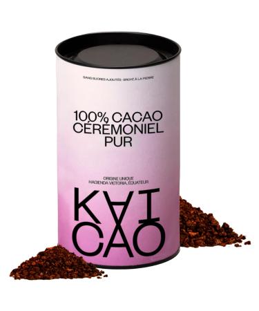 Kaicao Cacao Ceremonial - Cacao Pur en Poudre - Sans Sucre Vegan Sans Gluten R gime Keto - de la Hacienda Lim n quateur - 200g