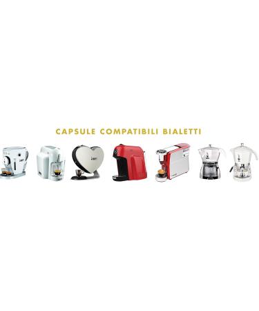 Bialetti: Set of 2 pairs of Torino + Venezia capsules 64 capsules (2 + 2) - Buy Online on GoSupps.com