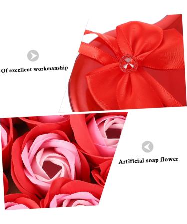 Angoily Colorful Soap 1pc Soap Mother Rose Tinplate Plant Pink Soap - Buy Online on GoSupps.com