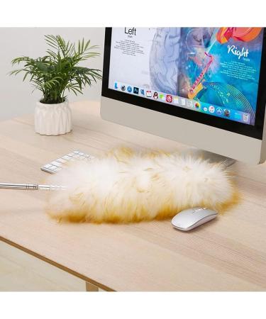 FCSHFC Duster with Extension Pole Reusable Dusters for Cleaning Anti-Static Dust Cleaner Washable Feather Duster for High Ceiling Blinds Fan Furniture Yellow - Buy Online on GoSupps.com